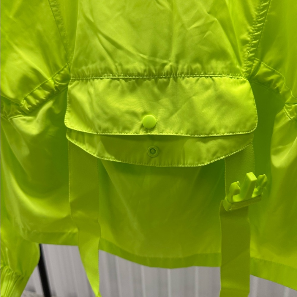 Zara Neon Yellow Windbreaker - Picture 8 of 11